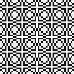 Abstract Cross Pattern Dots Logo generative computational art illustration