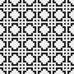 Abstract Cross Pattern Dots Logo generative computational art illustration