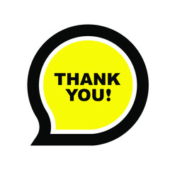 thank you sign on white background	