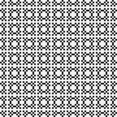 Abstract Cross Pattern Dots Logo generative computational art illustration