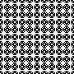 Abstract Cross Pattern Dots Logo generative computational art illustration