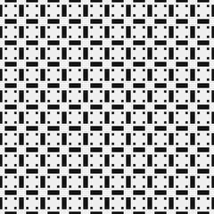 Fototapeta premium Abstract Cross Pattern Dots Logo generative computational art illustration