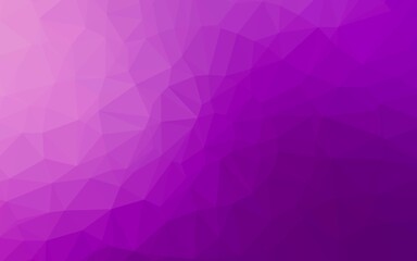 Light Purple vector abstract mosaic pattern.