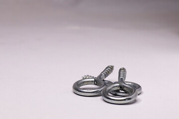 A screw ring for fastening.
