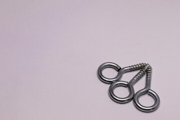 A screw ring for fastening.
