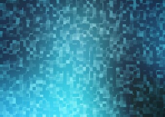 Light BLUE vector backdrop with rectangles, squares.