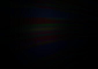 Dark Black vector abstract bokeh pattern.