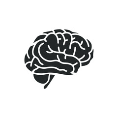 brain icon vector