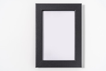 Realistic picture frame isolated on white background. Perfect for your presentations