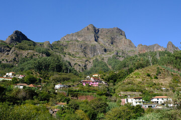 Obraz premium Curral Das Freiras valley, Madeira Island, Portugal