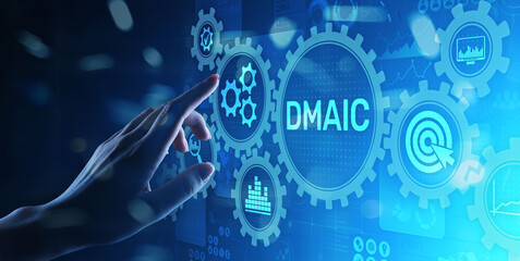 DMAIC Define Measure Analyze Improve Control Industrial business process optimisation six sigma...