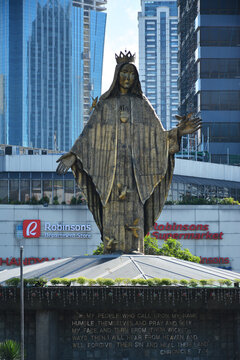 EDSA Shrine In Quezon City, Philippines