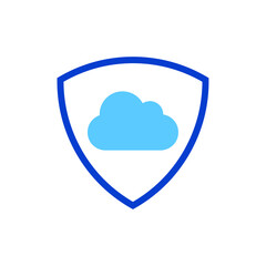 protect cloud computing icon