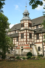 Wooden house of prayer in Jawor, Lutheran, Church of Peace, Unesco Poland, Lower Silesia. One of...