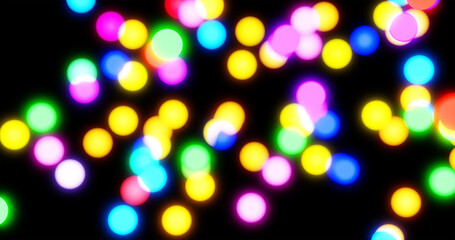 Naklejka premium abstract bokeh lights background