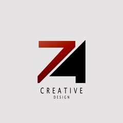 Abstract Techno Letter Z logo. Geometrical vector design concept