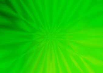Light Green vector blur pattern.