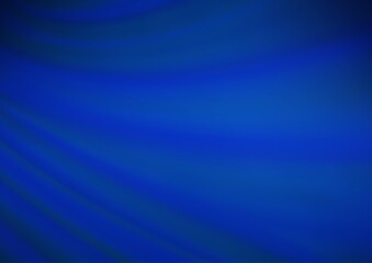 Dark BLUE vector blurred background.