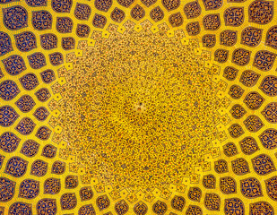 Sheikh Lotfollah Mosque in Isfahan, Iran