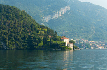 View of the lake Como, Italy