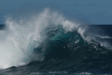 Fototapeta premium Ola en el océano