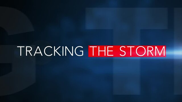 &ldquo;TRACKING THE STORM&rdquo; 3D Motion Graphic with blue background. We also have more NEWS graphics! Check out this seller&rsquo;s other videos for more.