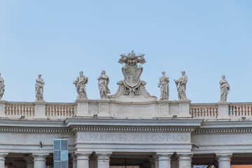 Fototapeta na wymiar Various views of the Vatican City