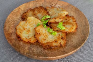 Potato Pancakes, Draniki, Deruny, Potato Latkes or Boxties