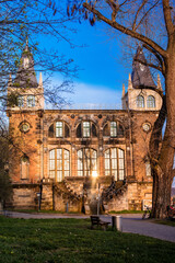 Dresdner Wasserwerk Saloppe an der Elbe 
Waldschlößchen