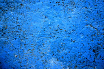 concrete floor in blue tones