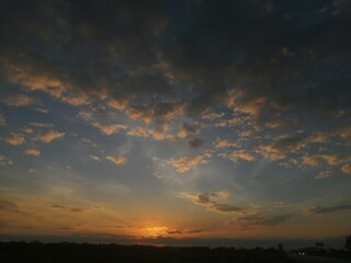 time lapse sunset