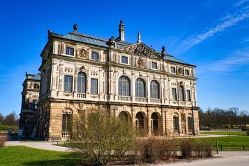 Fototapeta na wymiar Dresden - Palais im Großen Garten