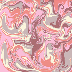 Abstract acrylic banner, fluid art vector texture set. Artistic background that applicable for design cover, poster, brochure and etc. pink, gray and brown universal trendy painting backdrop