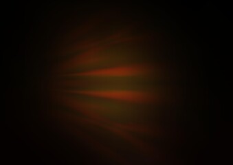 Dark Orange vector glossy bokeh pattern.