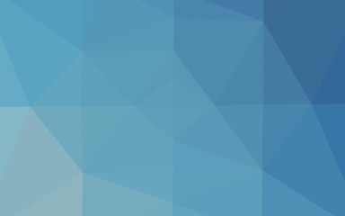 Light BLUE vector low poly cover.