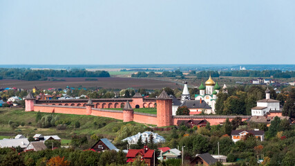 Fototapeta na wymiar Spaso-Evfimiev Monastery in the city of Suzdal in Russia