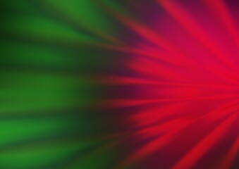 Light Green, Red vector blurred background.