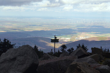 Aussicht vom Brocken