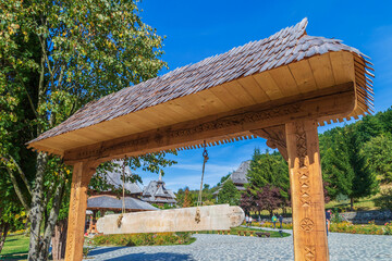 Barsana monastic complex, Maramures, Romania