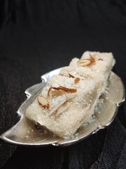 Nariyal (coconut) barfi