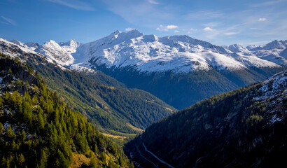 Fototapeta premium The amazing landscape of the Swiss Alps - beautiful Switzerland - travel photography