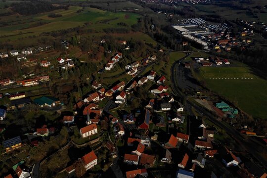 Mottgers aus der Luft | Das Dorf Mottgers aus der Luft | Luftbilder von Mottgers 
