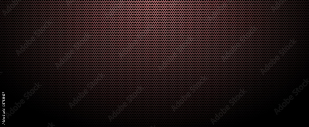 Poster abstract red background with black grunge borders, triangle shapes in red transparent layers with an