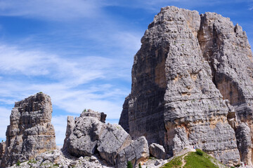 A l'assaut des Cinque Torri