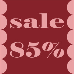 Fototapeta premium vector illustration of discounts, 25%, 50%, 75%, discounts, discount shopping, big discounts, buy profitably, discount flyers, discount cards