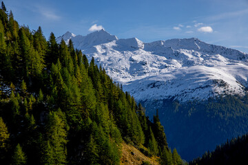 Obraz premium The amazing landscape of the Swiss Alps - beautiful Switzerland - travel photography