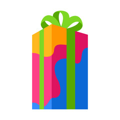 Illustration of gift box.