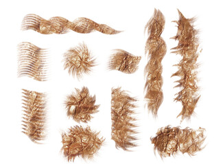 foil brush stroke