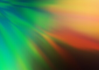 Light Green, Red vector blurred background.