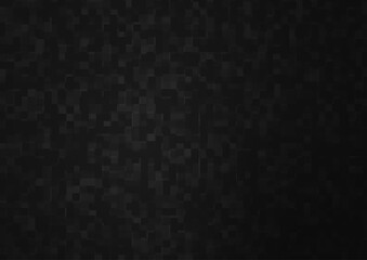 Dark Black vector cover in polygonal style.